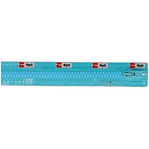Opti P60-35-00287 Reißverschluss, Polyester, 00287 Blau, 35 cm Opti P60-35-00287 Reißverschluss, Polyester, 00287 Blau, 35 cm von Opti