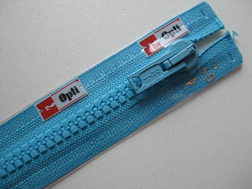 Opti P60-40-00287 Reißverschluss, Polyester, 00287 Blau, 40 cm von Opti
