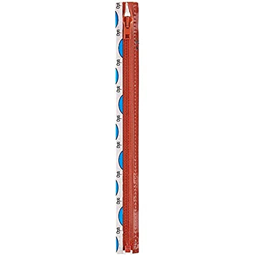 Opti P60-60-00987 Reißverschluss, 100 Prozent Polyester, 00987 Braun, 60cm Opti P60-60-00987 Reißverschluss, 100 Prozent Polyester, 00987 Braun, 60cm von Opti