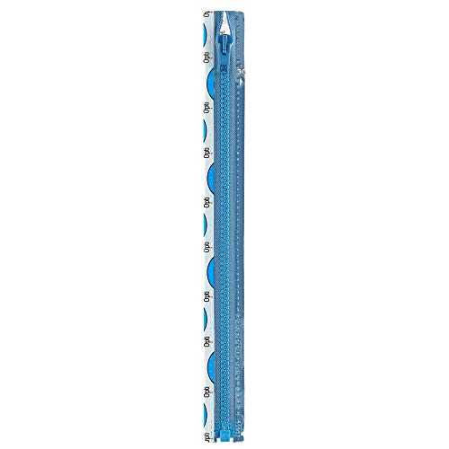 Opti P60-70-00235 Reißverschluss, 100 Prozent Polyester, 00235 Blau, 70cm von Opti