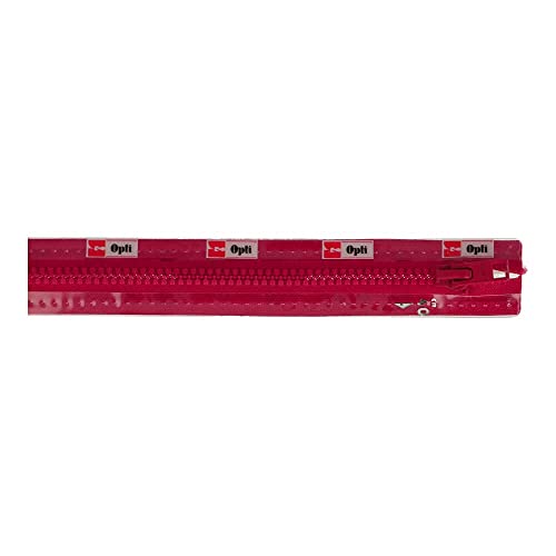 Opti P60-70-00752 Reißverschluss, Polyester, 00752 Rot, 70 cm Opti P60-70-00752 Reißverschluss, Polyester, 00752 Rot, 70 cm von Opti