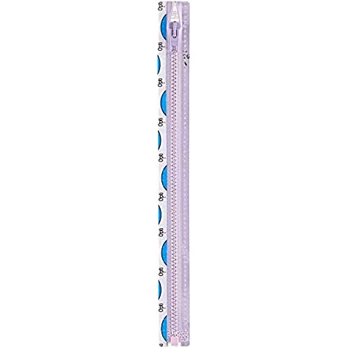 Opti P60-70-04156 Reißverschluss, 100Prozent Polyester, 04156 Violett, 70cm von Opti