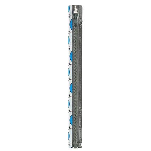 Opti P60-75-00002 Reißverschluss, 100Prozent Polyester, 00002 Grau, 75cm Opti P60-75-00002 Reißverschluss, 100Prozent Polyester, 00002 Grau, 75cm von Opti