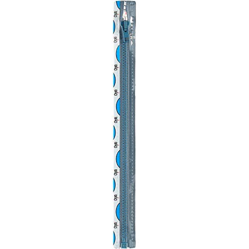 Opti P60-80-00027 Reißverschluss, 100Prozent Polyester, 00027 Blau, 80cm Opti P60-80-00027 Reißverschluss, 100Prozent Polyester, 00027 Blau, 80cm von Opti