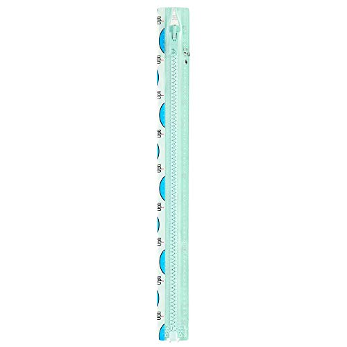 Opti P60-80-00369 Reißverschluss, 100Prozent Polyester, 00369 Grün, 80cm von Opti