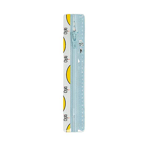 Opti S40-12-00259 Reißverschluss, 100Prozent Polyester, 00259 Blau, 12cm Opti S40-12-00259 Reißverschluss, 100Prozent Polyester, 00259 Blau, 12cm von Opti