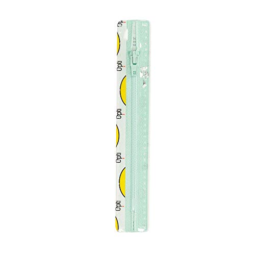 Opti S40-18-00369 Reißverschluss, 100 Prozent Polyester, 00369 Grün, 18cm Opti S40-18-00369 Reißverschluss, 100 Prozent Polyester, 00369 Grün, 18cm von Opti