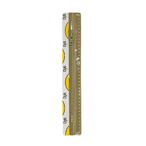 Opti S40-18-00575 Reißverschluss, Polyester, 00575 Grün, 18cm von Opti