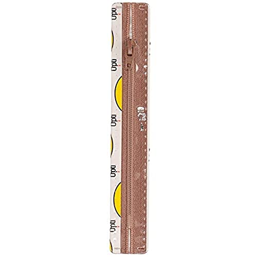Opti S40-18-08570 Reißverschluss, 100Prozent Polyester, 08570 Braun, 18cm von Opti