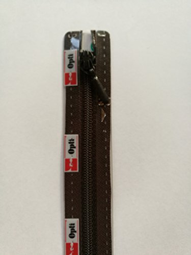 Opti S40-30-00881 Reißverschluss, 100Prozent Polyester, 00881 Braun, 30cm Opti S40-30-00881 Reißverschluss, 100Prozent Polyester, 00881 Braun, 30cm von Opti