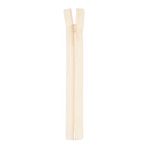 Opti S40-50-00087 Reißverschluss, 100Prozent Polyester, 00087 Creme, 50cm von Opti