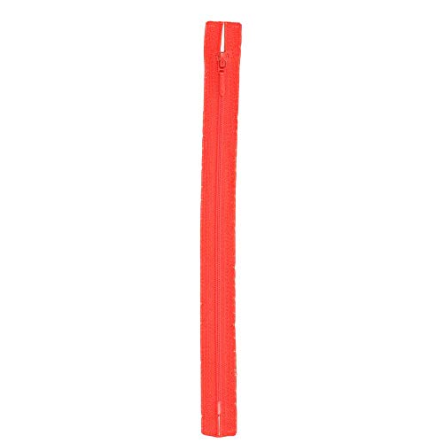 Opti S40-40-00725 Reißverschluss, 100Prozent Polyester, 00725 Rot, 40cm von Opti