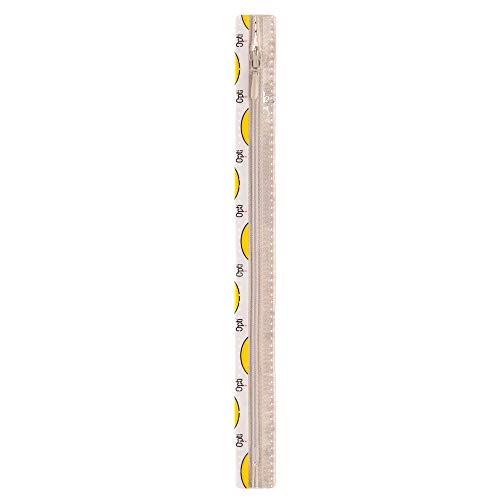 Opti S40-40-09180 Reißverschluss, 100Prozent Polyester, 09180 Grau, 40cm Opti S40-40-09180 Reißverschluss, 100Prozent Polyester, 09180 Grau, 40cm von Opti