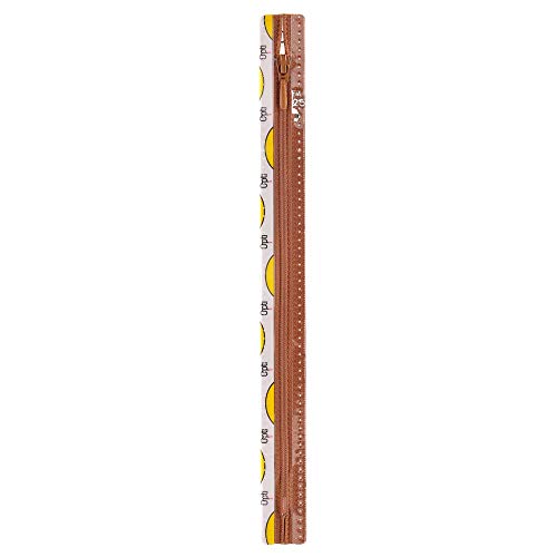 Opti S40-30-00975 Reißverschluss, 100Prozent Polyester, 00975 Braun, 30cm Opti S40-30-00975 Reißverschluss, 100Prozent Polyester, 00975 Braun, 30cm von Opti