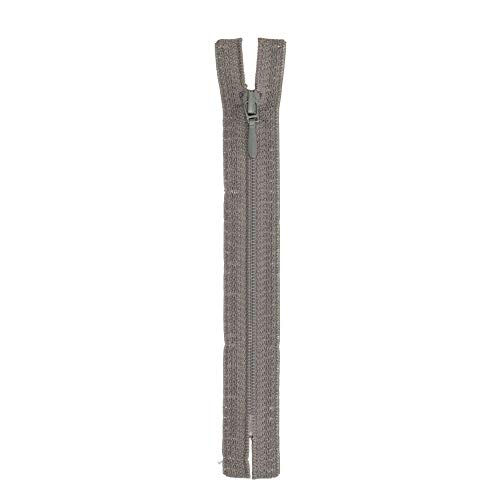 Opti S40-50-00002 Reißverschluss, 100Prozent Polyester, 00002 Grau, 50cm Opti S40-50-00002 Reißverschluss, 100Prozent Polyester, 00002 Grau, 50cm von Opti
