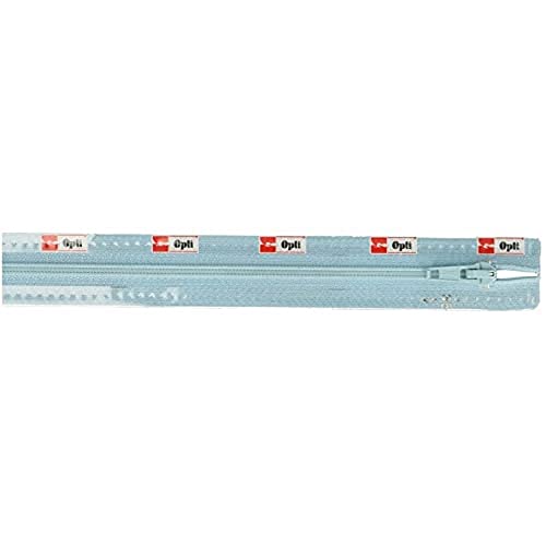 Opti S60-35-00259 Reißverschluss, 100Prozent Polyester, 00259 Blau, 35cm Opti S60-35-00259 Reißverschluss, 100Prozent Polyester, 00259 Blau, 35cm von Opti