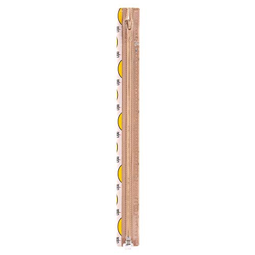 Opti S60-40-00886 Reißverschluss, 100 Prozent Polyester, 00886 Braun, 40cm von Opti