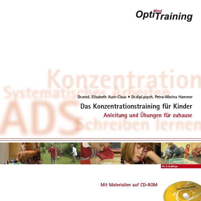 Optimind - Das Konzentrationstraining Für Kinder - Elisabeth Aust-Claus, Petra-Marina Hammer, Kartoniert (TB) von OptiMind media