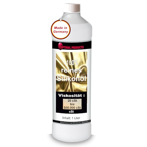 Silikonöl 100% rein 1 Liter 400 cst auch für Fluid Acrylic Painting (Pouring) von Optimal Products die bessere Lösung