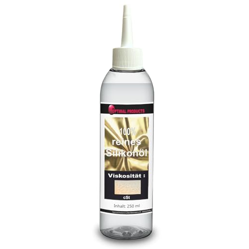 OptiOptimal Products100% Reines Silikonöl 250ml | geruchlos | Stoßdämpfer-Öl RC Silikonöl I Schmieröl I Sehr ergiebig & einfach zu dosieren 7000 CsT von Optimal Products die bessere Lösung