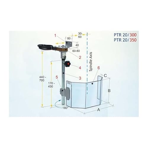 Optimum 3020350 Optimum Modell PTR 20/350 Schutzabdeckung für Bohrmaschine Radial Optimum 3020350 Optimum Modell PTR 20/350 Schutzabdeckung für Bohrmaschine Radial von Optimum