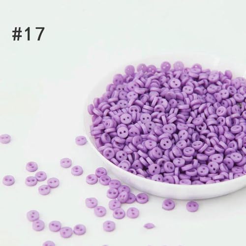 Optxzn 3 mm Mini-Knöpfe, Handarbeit, Kunstharz, Kunststoff, 2 Löcher, Knopf für Cartoon-Puppen, Kleidung, Schuhe, Scrapbooking, Nähen, Kleidungsstücke Optxzn 3 mm Mini-Knöpfe, Handarbeit, Kunstharz, Kunststoff, 2 Löcher, Knopf für Cartoon-Puppen, Kleidung, Schuhe, Scrapbooking, Nähen, Kleidungsstücke von Optxzn
