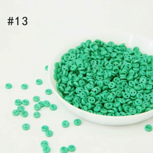 Optxzn 3 mm Mini-Knöpfe, Handarbeit, Kunstharz, Kunststoff, 2 Löcher, Knopf für Cartoon-Puppen, Kleidung, Schuhe, Scrapbooking, Nähen, Kleidungsstücke Optxzn 3 mm Mini-Knöpfe, Handarbeit, Kunstharz, Kunststoff, 2 Löcher, Knopf für Cartoon-Puppen, Kleidung, Schuhe, Scrapbooking, Nähen, Kleidungsstücke von Optxzn