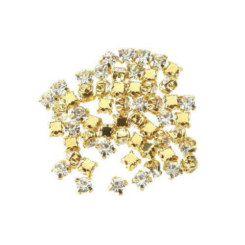 Optxzn 50 Stück Mini-Strassschnalle zum Selbermachen von Puppenkleidern, Kleidung, handgefertigten Puppentaschen, Schuhen, Halsketten, Knöpfen, Puppen-Nähzubehör Optxzn 50 Stück Mini-Strassschnalle zum Selbermachen von Puppenkleidern, Kleidung, handgefertigten Puppentaschen, Schuhen, Halsketten, Knöpfen, Puppen-Nähzubehör von Optxzn