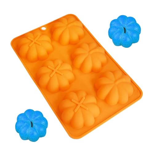 Halloween Formen Silikon | Süßigkeiten Spinnen Kürbis Formen,Einfache Entformung Backen Seife Kerzenwachs Resin Deko von Opvonxeh
