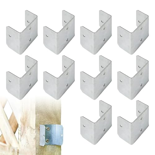 Kennel Klemmleiste montiert, U-Shape Klemme, sichere Halterung, Multi-Winkel, Metall, 3,5 x 3,5 x 1,2 cm, robust, für Gartenpartitionen und Bauernhöfe Kennel Klemmleiste montiert, U-Shape Klemme, sichere Halterung, Multi-Winkel, Metall, 3,5 x 3,5 x 1,2 cm, robust, für Gartenpartitionen und Bauernhöfe von Opvonxeh