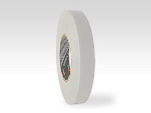 Orafol Oraband Textilklebeband 25 mm x 50 m Weiß Zellwollgewebeband Reperaturband Stoffband Gewebe Klebeband (25mm x 50m, Weiß) von Orafol