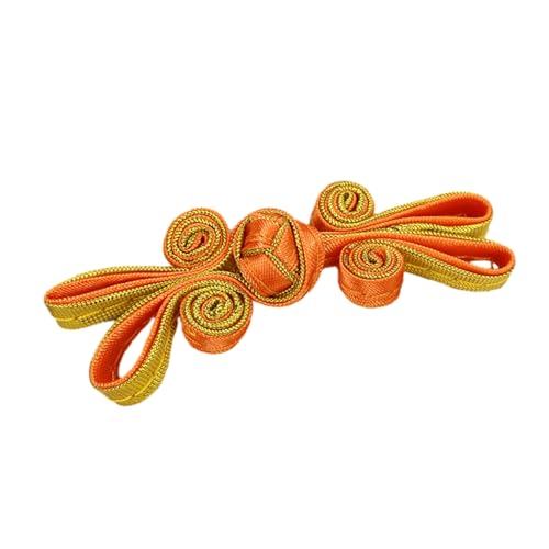 OralGos Nähverschlussknopf, chinesischer Knoten, Frosch, Schnalle, Knöpfe für Tang-Anzug, Tanz, Nationalkleid, chinesisches Cheongsam-Ornament von OralGos