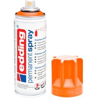 edding 5200 "Permanentspray", Seidenmatt - Neon-Orange von Orange