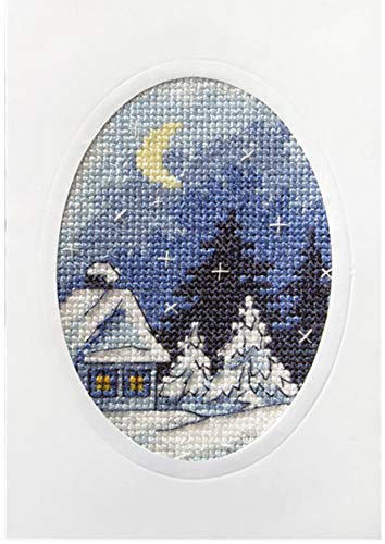 G/CARD TWILIGHT SCENE - Cross Stitch Kit: Greetings Card: Twilight Winter Scene - Orchidea G/CARD TWILIGHT SCENE - Cross Stitch Kit: Greetings Card: Twilight Winter Scene - Orchidea von Orchidea