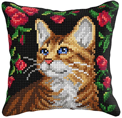 Orchidea - Kreuzstichkissenpackung - Katze - Bedruckte Stramin - 4.5 Count - Für Erwachsene - 30.99035 Orchidea - Kreuzstichkissenpackung - Katze - Bedruckte Stramin - 4.5 Count - Für Erwachsene - 30.99035 von Orchidea