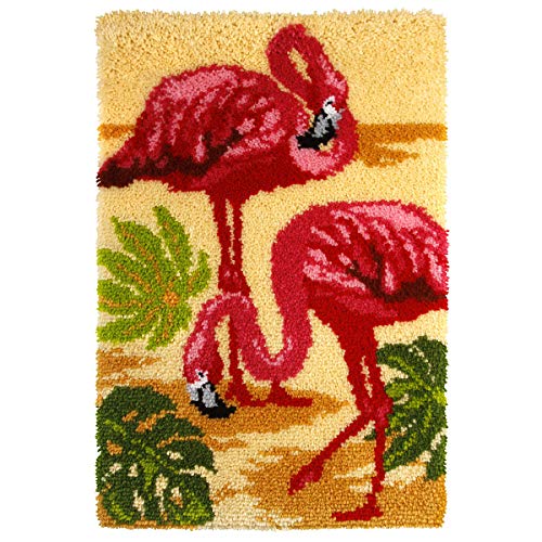 Orchidea ORC.4108 Verriegelungshakensatz: Teppich: Flamingo, 50 x 74.5cm von Orchidea