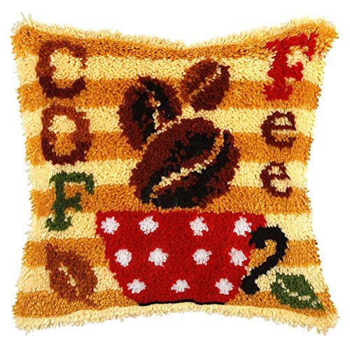 Orchidea ORC.4113 Verriegelungshakensatz Large, Kissen: Coffee, 40 x 40cm von Orchidea