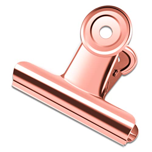 10 Stück große Metallscharnier-Clips 6,3 cm Bullscharnier Büroklammern Bulldogge Clips für Handwerk, Foto, Zeichnen, Lebensmittelbeutel zu Hause, Büro, Schule, Geschäft, Roségold, 63 mm 10 Stück große Metallscharnier-Clips 6,3 cm Bullscharnier Büroklammern Bulldogge Clips für Handwerk, Foto, Zeichnen, Lebensmittelbeutel zu Hause, Büro, Schule, Geschäft, Roségold, 63 mm von Orcielo