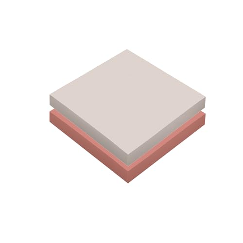 Ordinate Sticky Notes, Vintage Palette, 2 Blöcken, 100 Blatt pro Blatt, 75 mm x 75 mm, Haftnotizen in Retrofarben für Notizen, To-do-Listen und Erinnerungen (75mm x 75mm, Vintage Red-Pink) von Ordinate