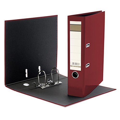 Aktenordner 5x DIN A4, 75mm breit, Farbe: Rot, Kunststoff, 3 Loch, 5 Reiter, Binder Aktenordner 5x DIN A4, 75mm breit, Farbe: Rot, Kunststoff, 3 Loch, 5 Reiter, Binder von Ordner