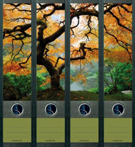 Ordnerrücken breit 4er Set Ordner Ahornbaum Baum Herbst Ordner Aufkleber Etiketten Deko 467 Ordnerrücken breit 4er Set Ordner Ahornbaum Baum Herbst Ordner Aufkleber Etiketten Deko 467 von Ordnerrücken breit