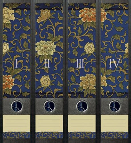 Ordnerrücken breit 4er Set Ordner Blumen Buchstaben Aufkleber Etiketten Deko 046 Ordnerrücken breit 4er Set Ordner Blumen Buchstaben Aufkleber Etiketten Deko 046 von Ordnerrücken breit