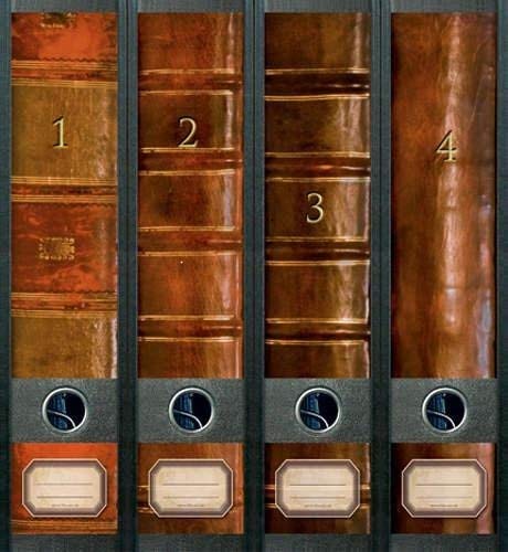 Ordnerrücken breit 4er Set Ordner Bücher 1-4 Lexikon Aufkleber Etiketten Deko 311 Ordnerrücken breit 4er Set Ordner Bücher 1-4 Lexikon Aufkleber Etiketten Deko 311 von Ordnerrücken breit