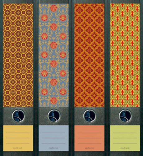 Ordnerrücken breit 4er Set Ordner Pattern III Muster Ordner Aufkleber Etiketten Deko 323 Ordnerrücken breit 4er Set Ordner Pattern III Muster Ordner Aufkleber Etiketten Deko 323 von Ordnerrücken breit