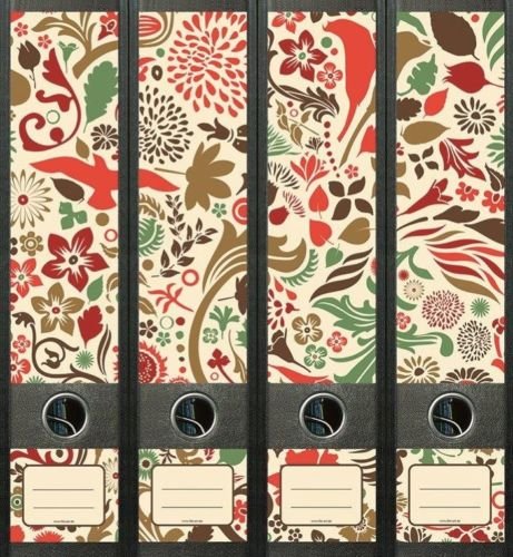 Ordnerrücken breit 4er Set Ordner Retro Vogel Aufkleber Etiketten Deko 478 Ordnerrücken breit 4er Set Ordner Retro Vogel Aufkleber Etiketten Deko 478 von Ordnerrücken breit
