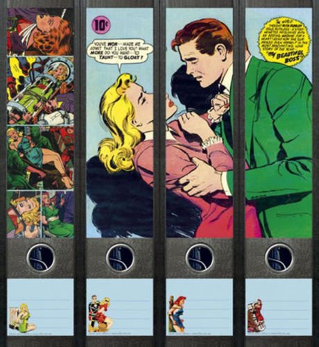 Ordnerrücken breit 4er Set Ordner Boss Hero Comic Aufkleber Etiketten Deko 080 Ordnerrücken breit 4er Set Ordner Boss Hero Comic Aufkleber Etiketten Deko 080 von Ordnerrücken breit