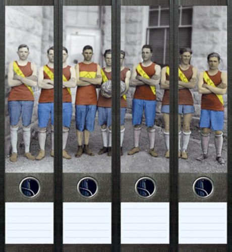 Ordnerrücken breit 4er Set Ordner Fußball Sport Team Aufkleber Etiketten Deko 025 Ordnerrücken breit 4er Set Ordner Fußball Sport Team Aufkleber Etiketten Deko 025 von Ordnerrücken breit