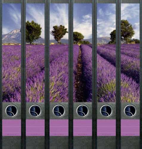 Ordnerrücken schmal 6er Set Ordner Provence Lavendel Ordner Aufkleber Etiketten Deko 605 Ordnerrücken schmal 6er Set Ordner Provence Lavendel Ordner Aufkleber Etiketten Deko 605 von Ordnerrücken schmal