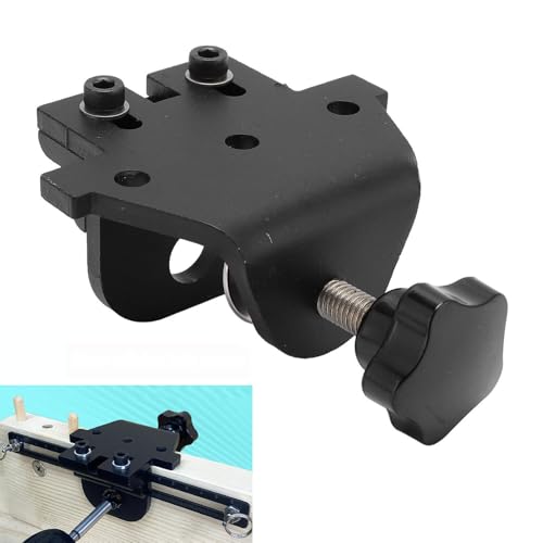 3 in 1 Dübel Jig, Multi Funktionalloch Loch Locator mit 8 Mm 10 Mm 15 Mm Bohrer, Breite Klemmbereichsdoweling Jig für Möbel Spleißen Einfaches Lochbohrungen von Oreilet