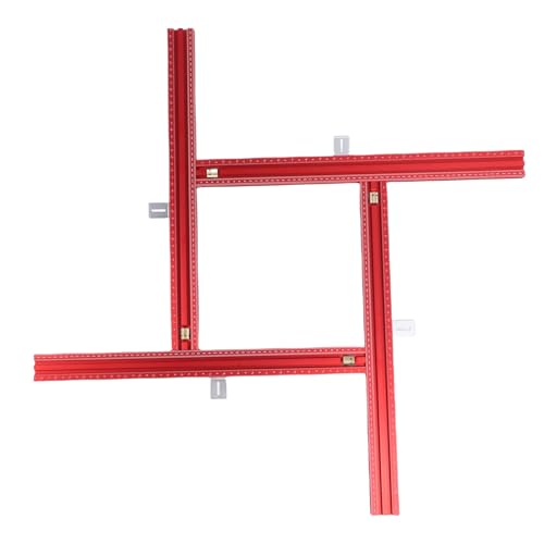 Oreilet Einstellbare Router Schablone, Holzbearbeitung Paralleler Guide Schienenschiene, Sägenscheibe Schienenhalterung Hilfswerkzeug Template für Quadratische Rechteckige Schlitz Oreilet Einstellbare Router Schablone, Holzbearbeitung Paralleler Guide Schienenschiene, Sägenscheibe Schienenhalterung Hilfswerkzeug Template für Quadratische Rechteckige Schlitz von Oreilet